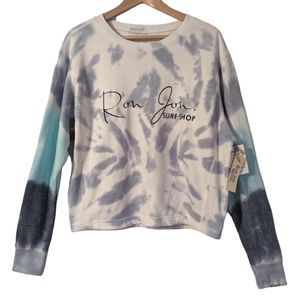 NWT Ron Jon Surf Long Sleeve Crew Neck Tie Dye Oversized Pullover Sweater